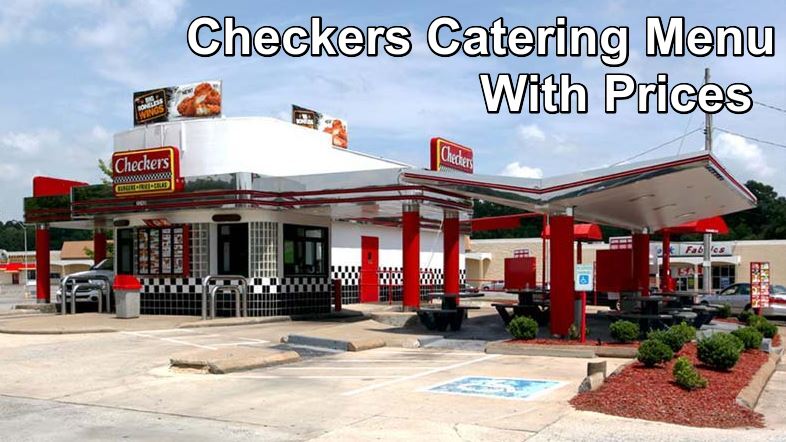 Checkers Catering Menu With Prices