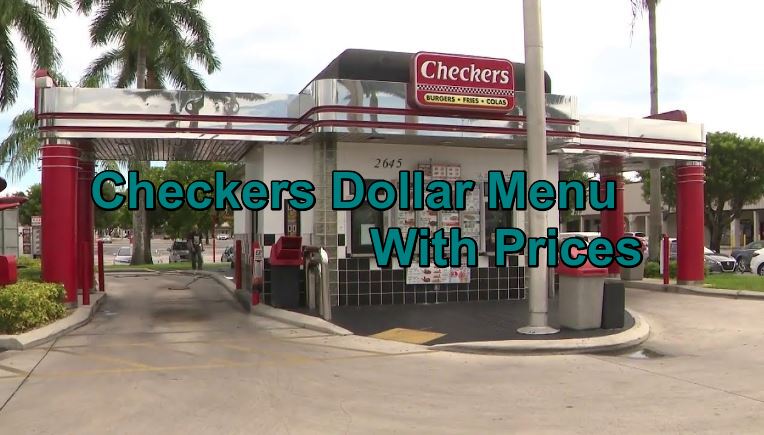 Checkers Dollar Menu With Prices