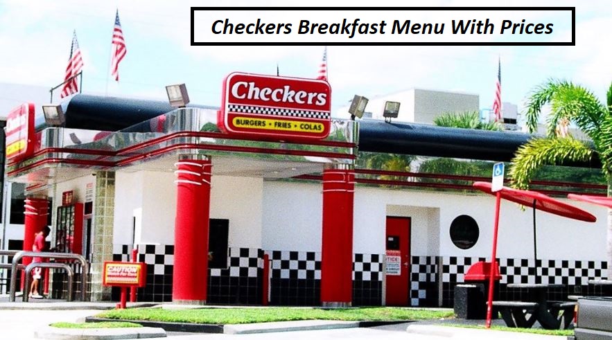 checkers restaurant menu